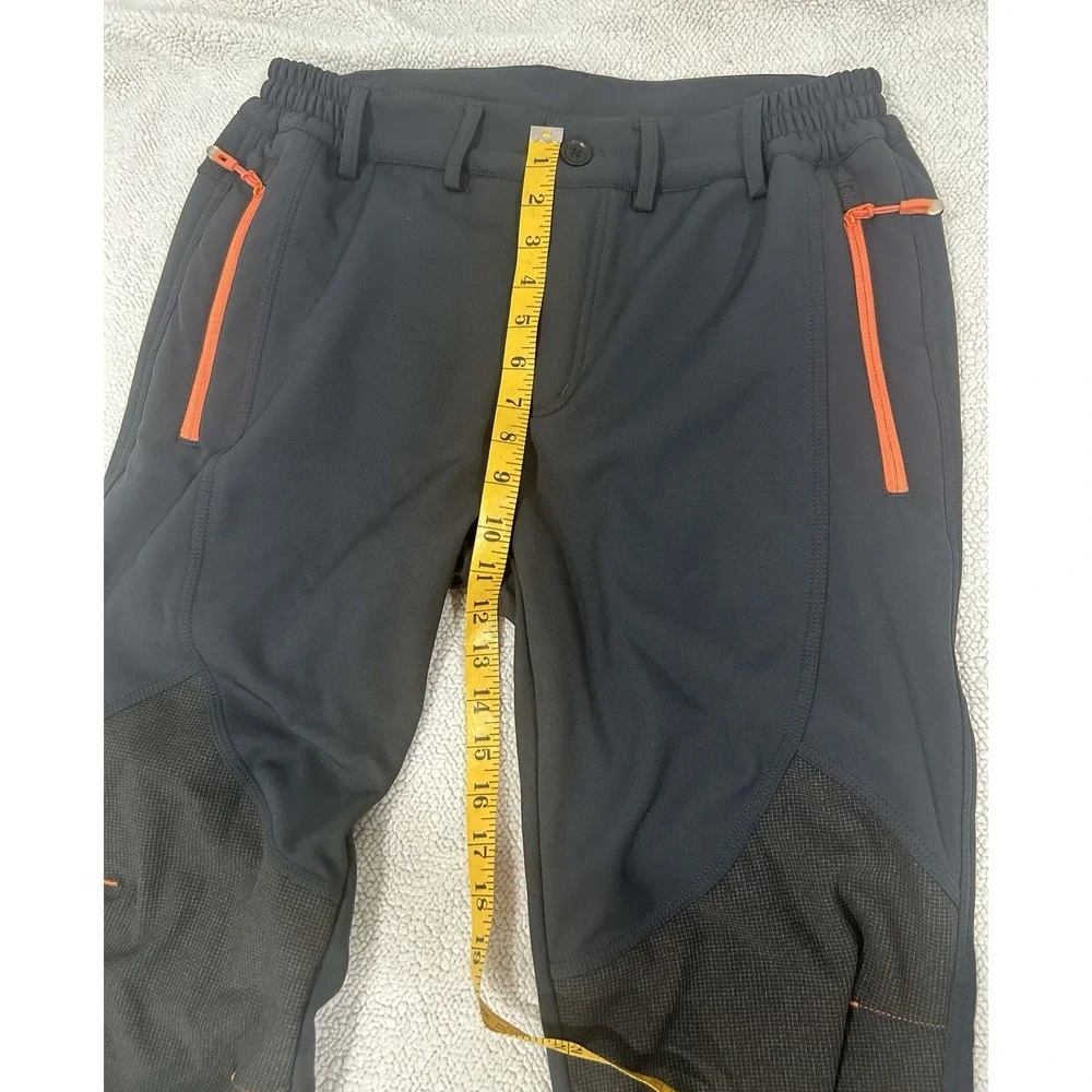 Gash Hao Men 32x32‎ Snow Ski Waterproof Softshell Pants Outdoor Hiking Fleece